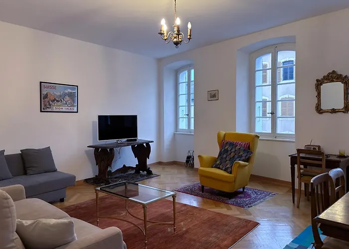 Апартаменты Au Coeur De Сион